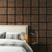 Acoustic Rectangle Wood Wall Panels in Walnut — view 1