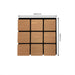 Acoustic Rectangle Wood Wall Panels in Walnut — view 6