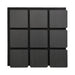 Acoustic Rectangle Wood Wall Panels in Smoked Oak — view 3