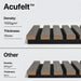 Acoustic Slat Wood Wall Panels in Grey Oak — view 7