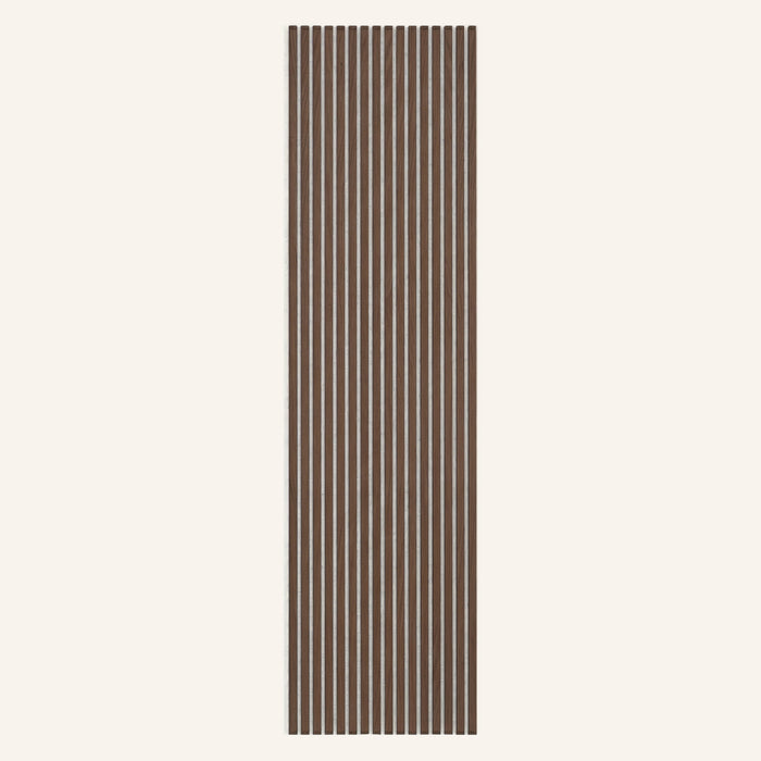 American Acoustic Slat White Felt Wood Wall Panels - Oak - View 19