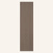 American Acoustic Slat White Felt Wood Wall Panels - Oak - View 19
