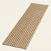 American Acoustic Slat White Felt Wood Wall Panels - Oak - View 4