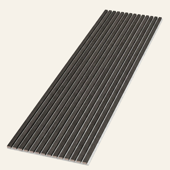 American Acoustic Slat White Felt Wood Wall Panels - Oak - View 32