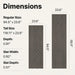 American Acoustic Slat White Felt Wood Wall Panels - Oak - View 34