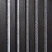 Acoustic Slat White Felt Wood Wall Panels in Smoked Oak — view 3