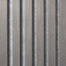 Acoustic Slat White Felt Wood Wall Panels in Grey Oak — view 3