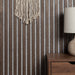 American Acoustic Slat White Felt Wood Wall Panels - Oak - View 15