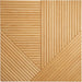 Crossing Lines Solid Wood Wall Panels in Natural Oak — view 6