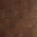 Crossing Lines Solid Wood Wall Panels in Dark Walnut — view 3