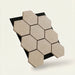 Acoustic Hexagon Wood Wall Panels in White Oak — view 4