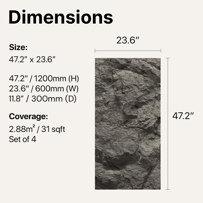 Highland Rock Wall Panel | RockSurface®