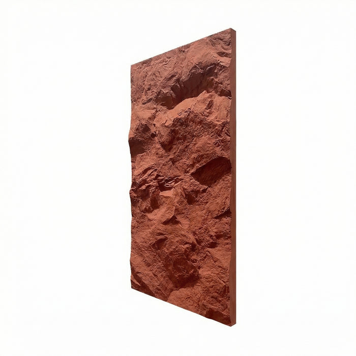 Highland Rock Wall Panel in Maroon Red — view 4