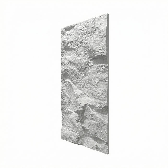 Highland Rock Wall Panel - White - View 16