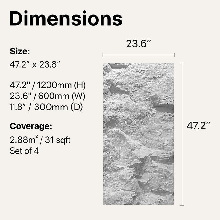 Highland Rock Wall Panel | RockSurface®