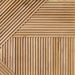 3D Geometric Pattern Wooden Panels - Brown - View 4