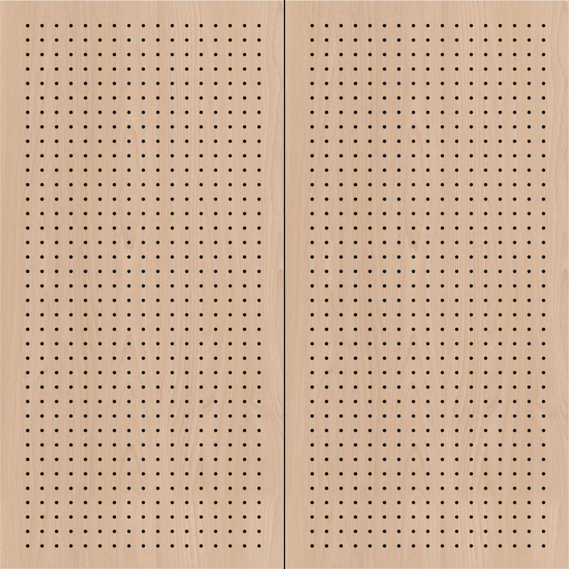 Perforated Acoustic Wood Wall Panels - View 3