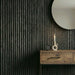 Ridge Rock Wall Panel in Dark Charcoal — view 1