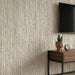 Ridge Rock Wall Panel in Off-White — view 2