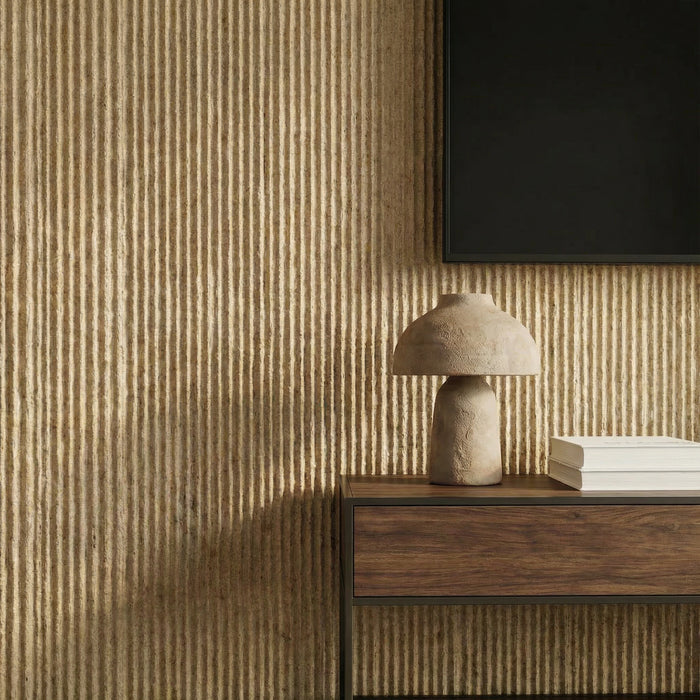 Ridge Rock Wall Panel in Sandstone — view 1