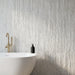 Ridge Rock Wall Panel in White — view 1