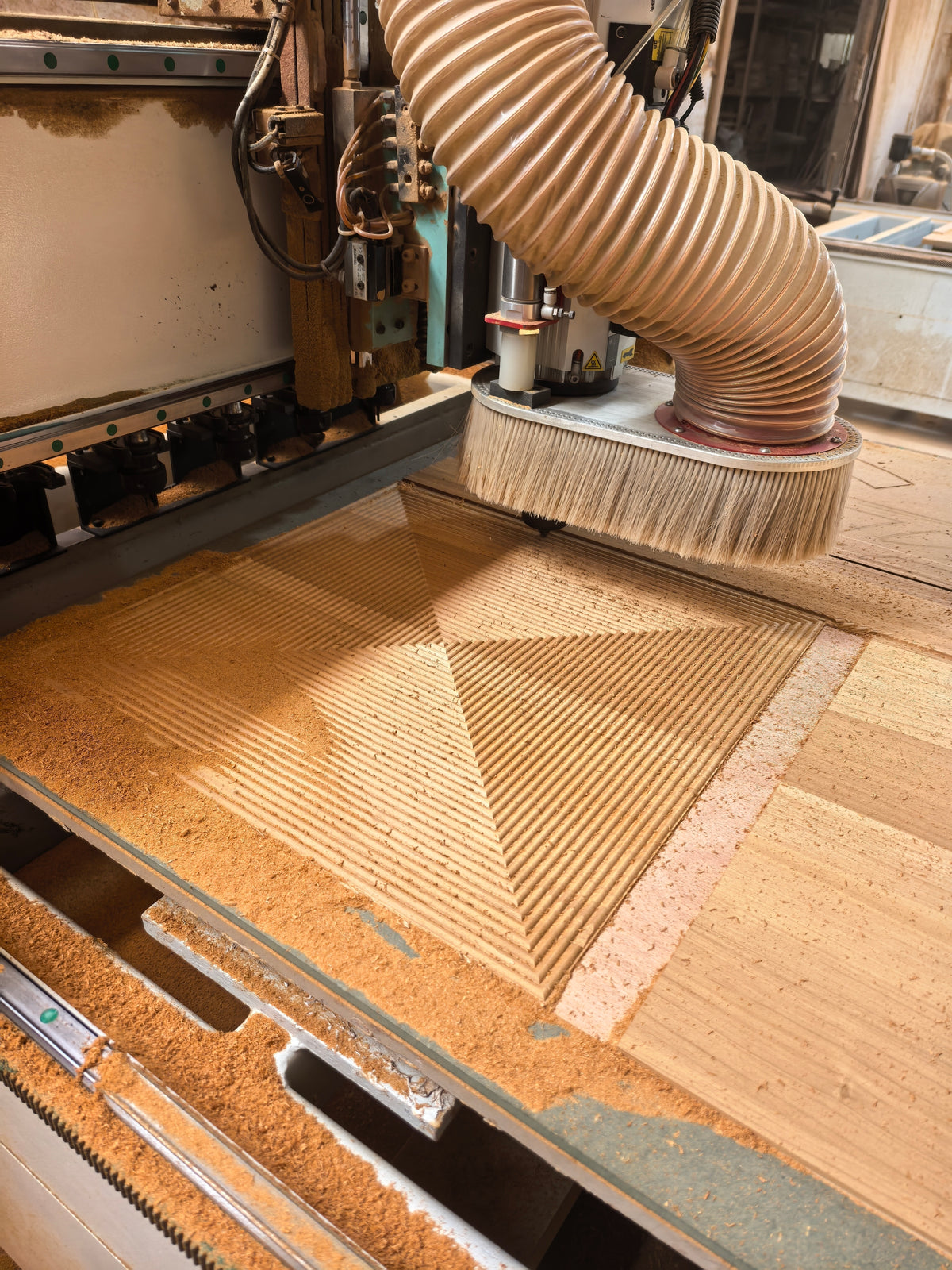 manufacturing process at The Panel Hub factory