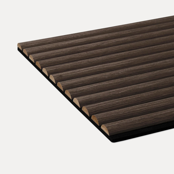 Acoustic Curve Wood Wall Panels in Classic Oak — view 5