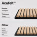Acufelt backing — Acoustic Curve Wood Wall Panels