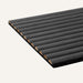 Acoustic Curve Wood Wall Panels in Grey Oak — view 5