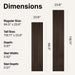 Acoustic Slat Wood Wall Panels in Classic Oak — view 6