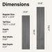 Acoustic Slat Wood Wall Panels in Grey Oak — view 6