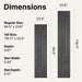 Acoustic Slat Wood Wall Panels in Smoked Oak — view 6