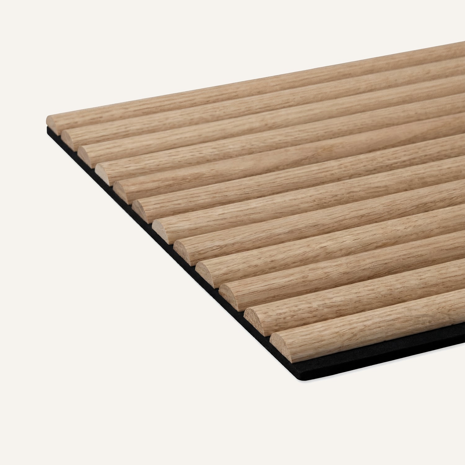 Acoustic Curve Wood Wall Panels in Golden Oak — view 5
