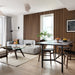 Acoustic Slat Wood Wall Panels in Walnut — view 11