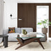 Acoustic Slat Wood Wall Panels in Walnut — view 9