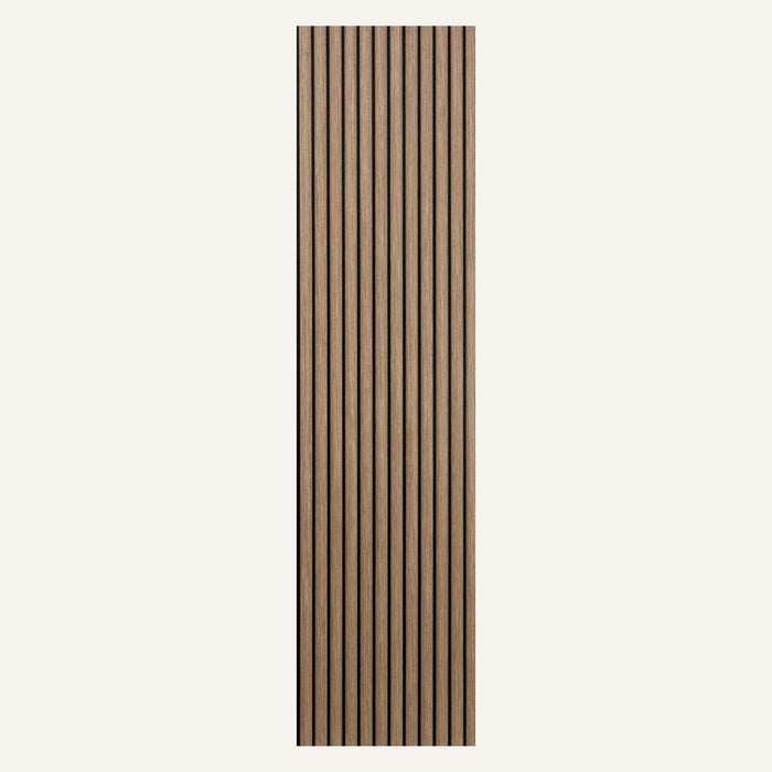 Acoustic Curve Wood Wall Panels in Walnut — view 4