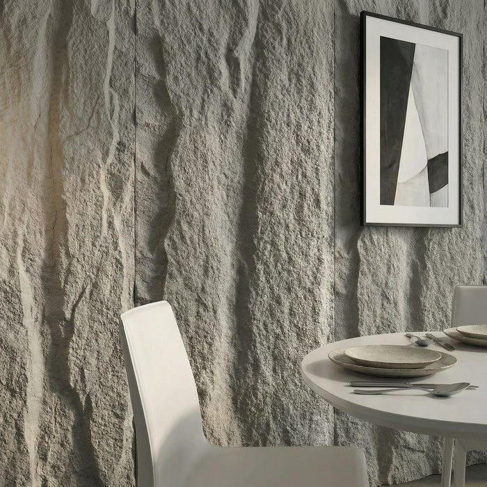 Stone Rock Wall Panel in Dark Grey — view 2