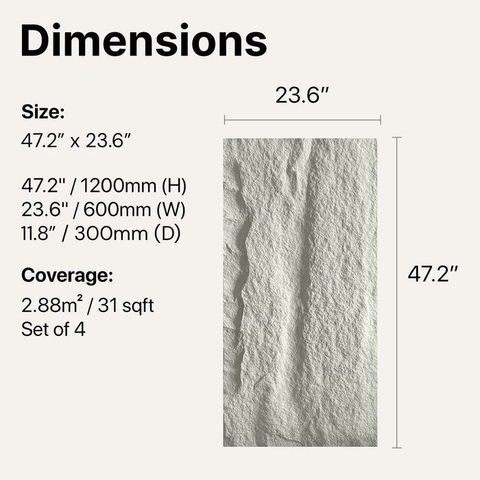 Stone Rock Wall Panel | RockSurface®