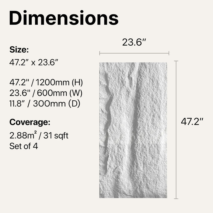 Stone Rock Wall Panel | RockSurface®