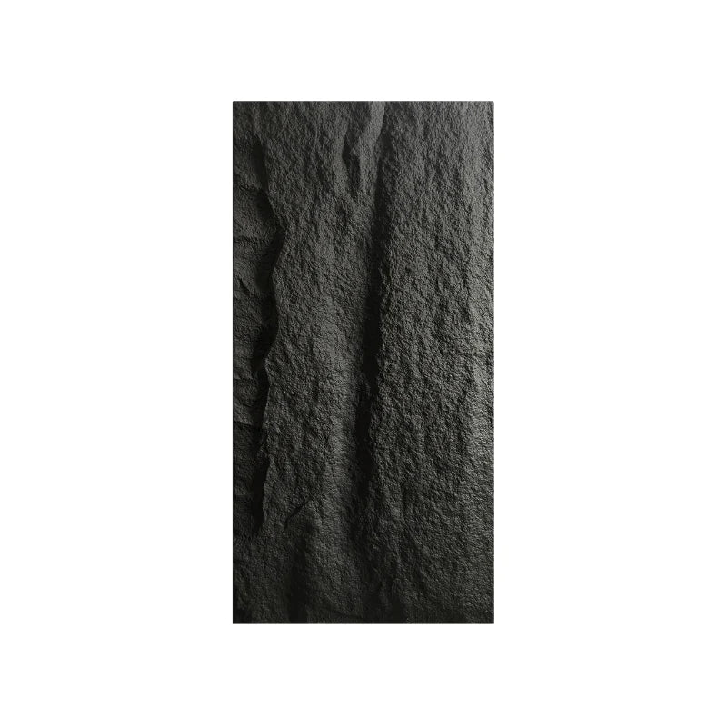 Stone Rock Wall Panel in Dark Charcoal — view 1