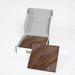 Dark Brown Tangram Solid Wood Wall Panels | GroovePanel®.