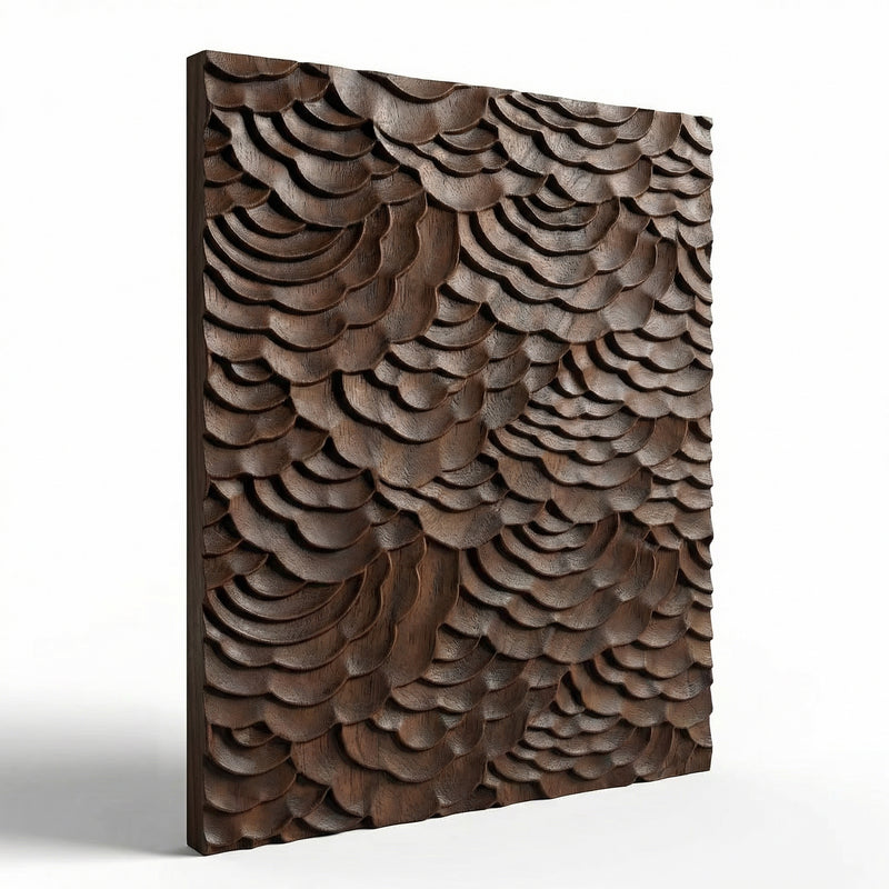 Textured Solid Wood Panel Cloud | GroovePanel®