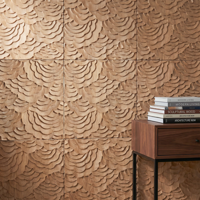 Textured Solid Wood Panel Cloud | GroovePanel®