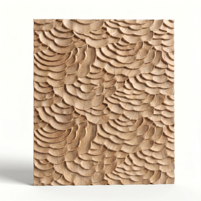Textured Solid Wood Panel Cloud | GroovePanel®