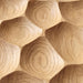 Textured Solid Wood Panel Honeycomb | GroovePanel®