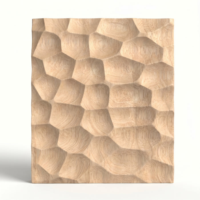 Textured Solid Wood Panel Honeycomb | GroovePanel®