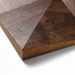 Walnut Triangle Solid Wood Wall Panels - View 6