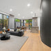 Acoustic Slat Wood Wall Panels in Smoked Oak — view 9