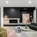 Acoustic Slat Wood Wall Panels in Smoked Oak — view 11