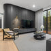 Acoustic Slat Wood Wall Panels in Smoked Oak — view 10